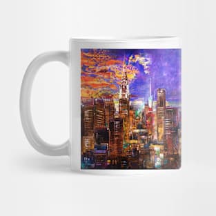 Incredible New York at Night Mug